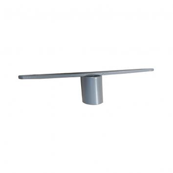 300mm Post Top Bracket For 50mm Upright - Silver