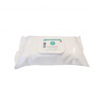 Antibacterial Wipes Purasan PPE™ - Pack of 100