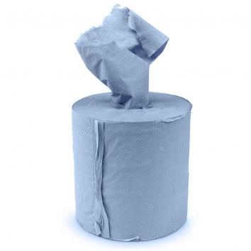180mmx150m Blue 2 Ply Centre Feed Paper Towel (6)