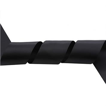 25mmx100m Black Single Satin Ribbon Plain -  Reels Of 100 Metres
