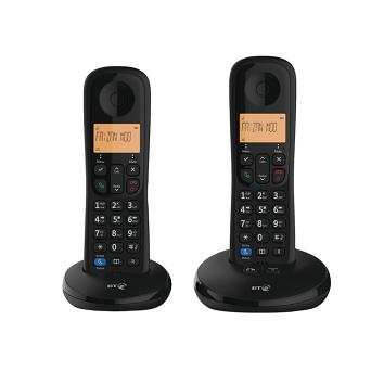 BT Everyday Cordless DECT Phone With Answering Machine - Twin Handset DISCON