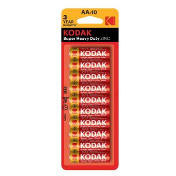 Kodak Batteries Zinc AA - Pack Of 8 - DISCON
