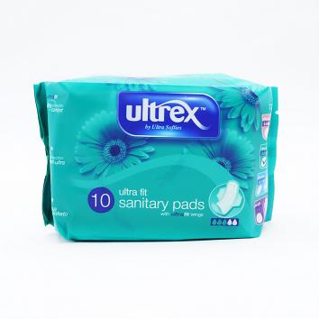 Ultra Fit & Wings and Sanitary Pads - 1x10