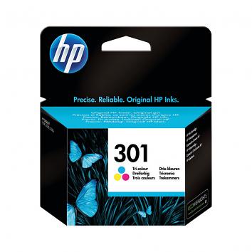 HP 301 Original Ink Cartridge Tri-Colour Multipack