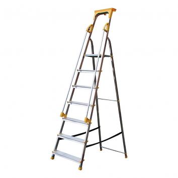 Supa-Step 7 Tread EN131 Step Ladder With Dual Handrails