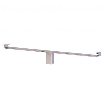 Chrome Gondola Unit Glass Top Shelf Brackets For CGU1410