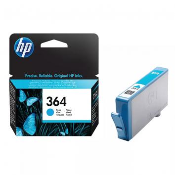 Hp 364  / 6510 / 5524 Photosmart Cyan Ink Cartridge