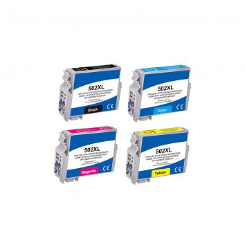 Compatible 502XL Multipack Cartridge For Epson WF2860 - Black & Colours