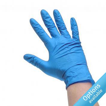 Blue Nitrile Purasan PPE™ Gloves, Powder Free