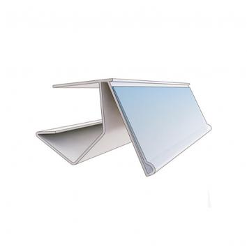 1000x39mm Transparent Shelf Edge Strip