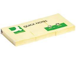 1.5x2" Yellow Post-it Notes (12)