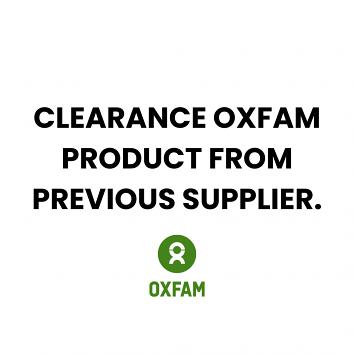 Large White Tent Cards - OXFAM CLEARANCE - Pack of 50