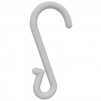 Plastic S Hooks for Clip Strips
