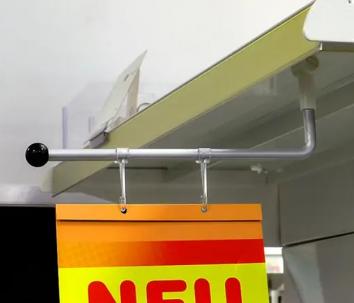 250mm Magnetic Banner Holder