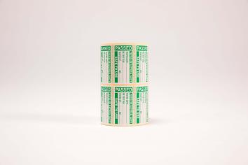 PAT Testing Label - Standard PASSED Green (Roll of 500) (500)